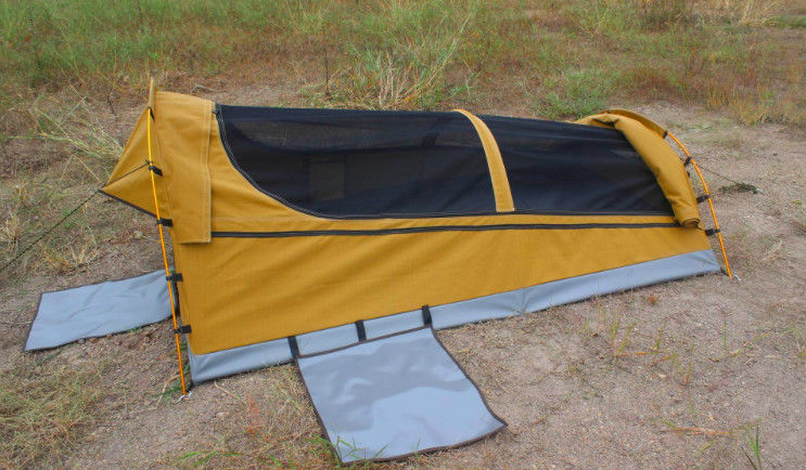 4WD زينة قماش غنيمة خيمة مع سبائك الألومنيوم أو أقطاب الألياف الزجاجية