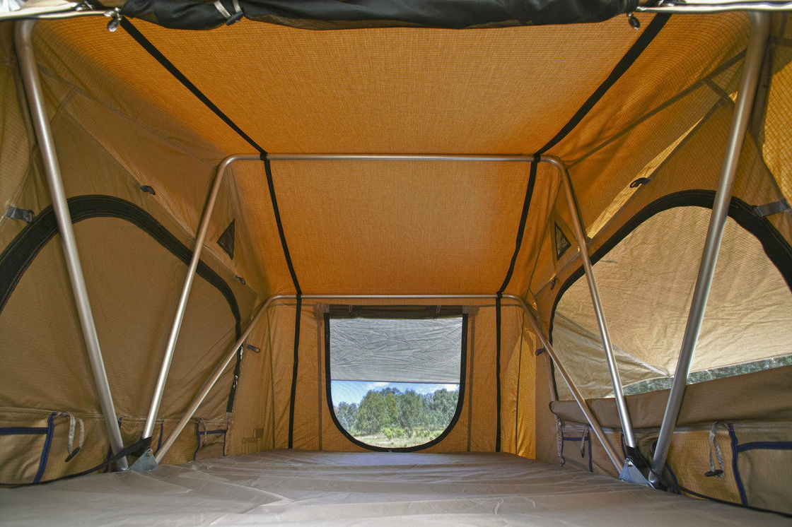 خيمة سقف السيارة المضادة للماء مع 2M سلم الألومنيوم القابل للتمديد