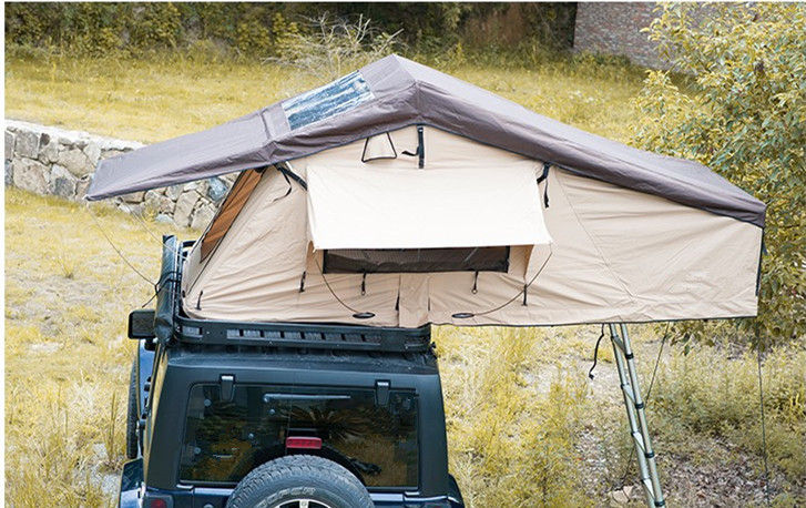 Overland Outside Camping 4x4 سقف أعلى خيمة مع سلم الألومنيوم تلسكوبي