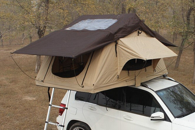 من السهل على 4X4 سقف أعلى القطب مادة الفولاذ المقاوم للصدأ خيمة لشخصين