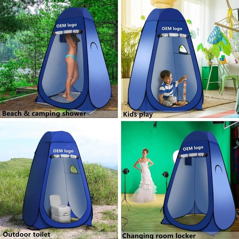 خيمة حمام خصوصية منبثقة من الشاطئ ، خيمة شاطئ الخصوصية