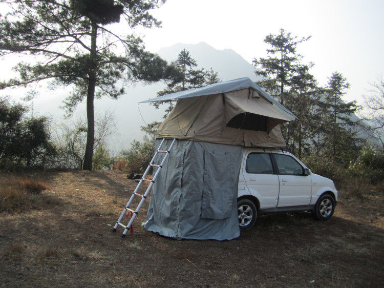 خارج الطريق 4 شخص سقف أعلى خيمة سهولة تجميع 233 * 140 * 123cm حجم الداخلية