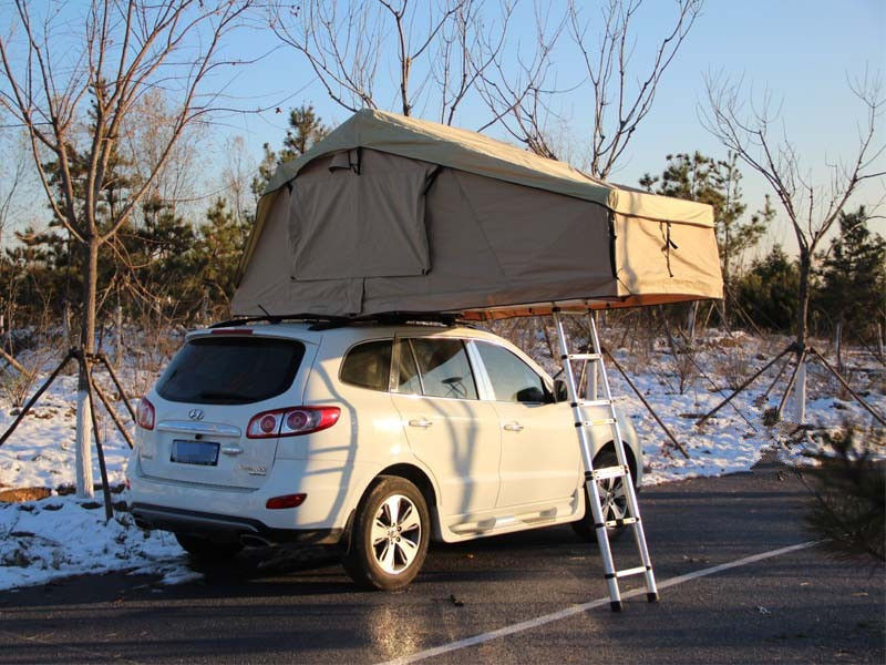 تمديد الطي 4x4 سقف أعلى خيمة مع مادة القطب الفولاذ المقاوم للصدأ
