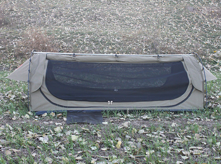 4WD غنيمة 1 شخص قماش خيمة منع مواد النسيج للحصول على الترفيه في الهواء الطلق